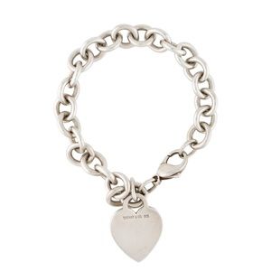 Tiffany&Co Heart Tag Charm Bracelet